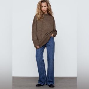 Zara oversized knit sweater
